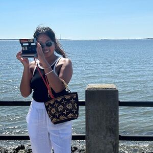 Vintage Talbots beaded bag